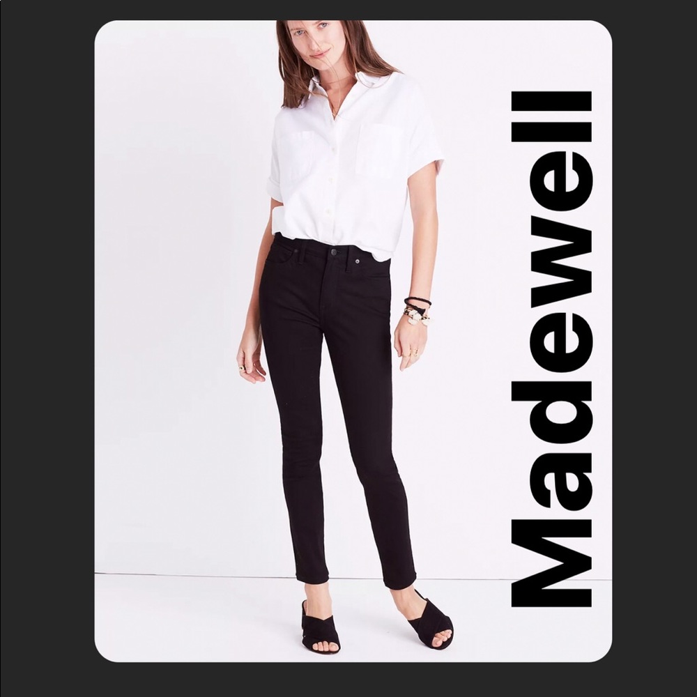 NWOT Madewell 9" Mid-Rise Skinny Jeans W26